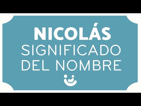El significado del nombre Nicolás: origen y simbolismo