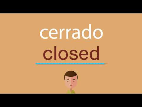 Las diferentes formas de decir 'cerrado' en inglés