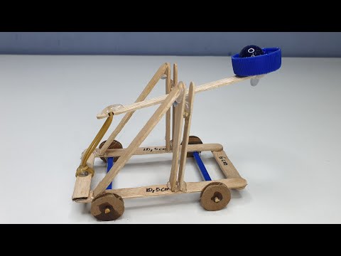 Construye una catapulta fácil y divertida para entretener a los niños