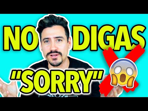 ¿Cómo se dice 'perdón' en inglés? Aprende la palabra clave para disculparte en el idioma anglosajón