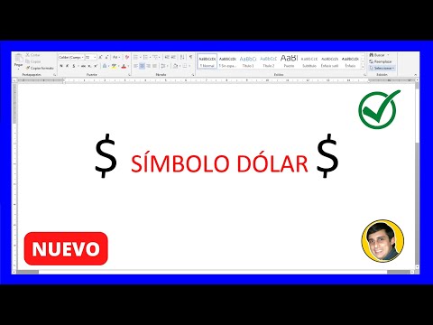 Cómo escribir el símbolo del dólar en el teclado