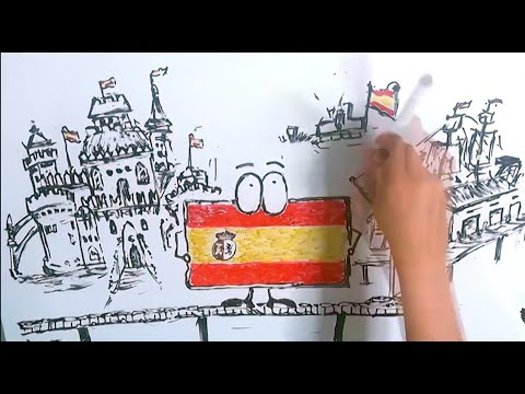 El significado detrás de la bandera de España con un agujero
