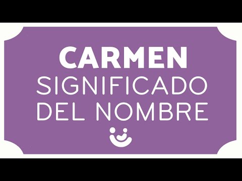 Cómo se escribe 'Carmen' en catalán: la traducción del nombre sin perder su esencia