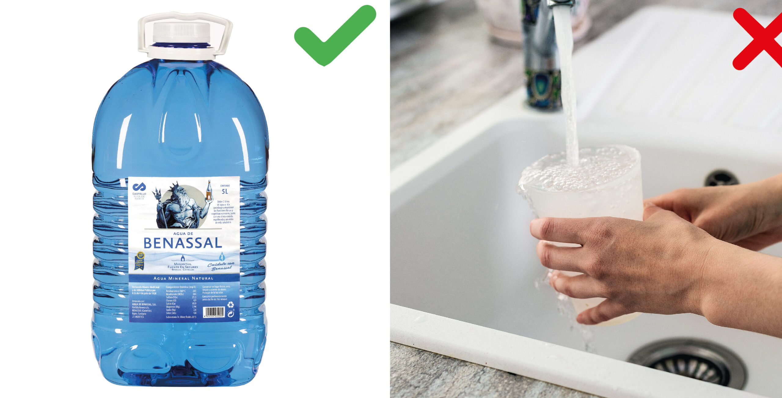 Beneficios de usar una botella de agua de 2 litros.