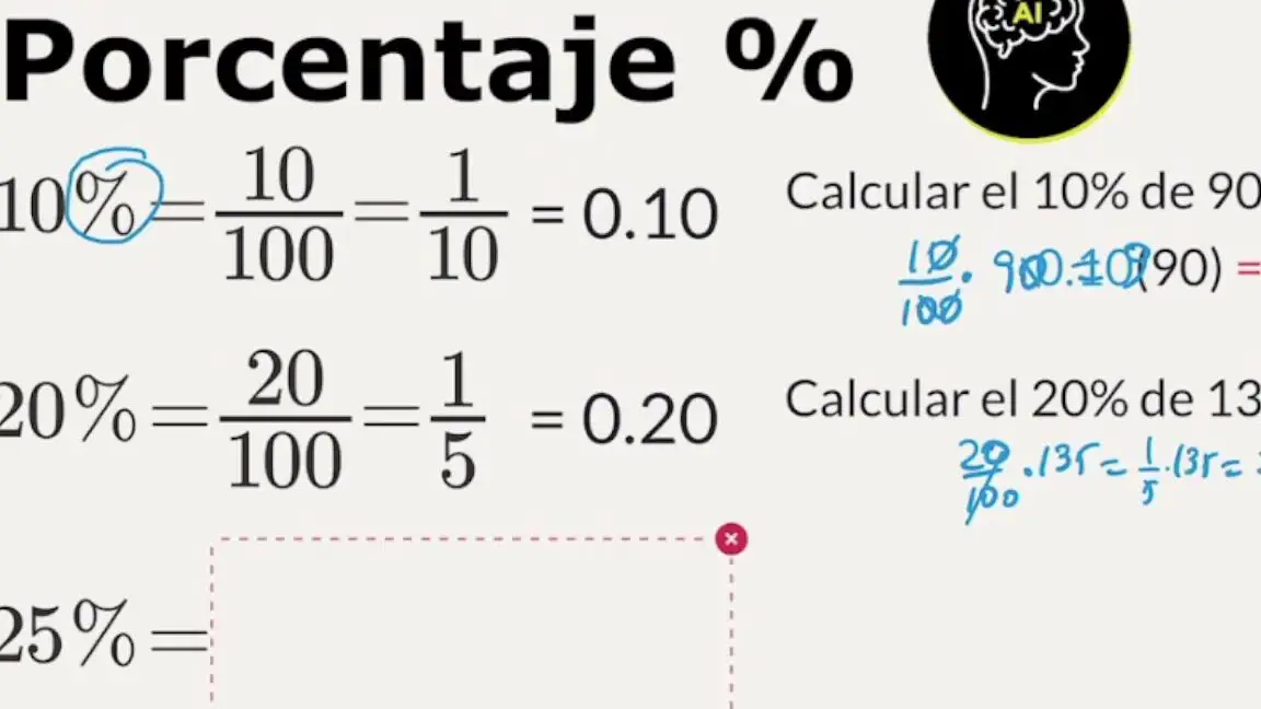 Cómo calcular el porcentaje de 9 respecto a 19.