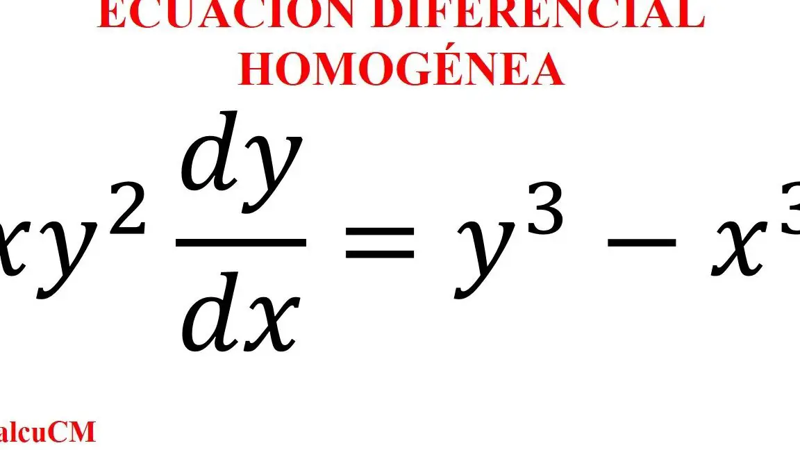 Cómo resolver la ecuación diferencial dy dx = xy^2