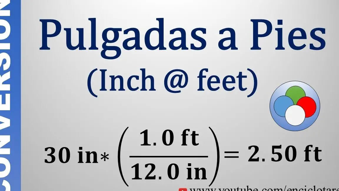¿Cuántos pies son 139 pulgadas?