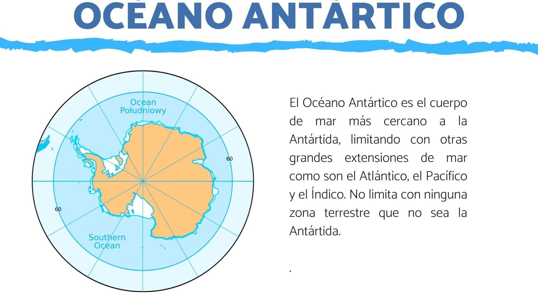 Diferencias y similitudes entre el océano Pacífico y el océano Atlántico.