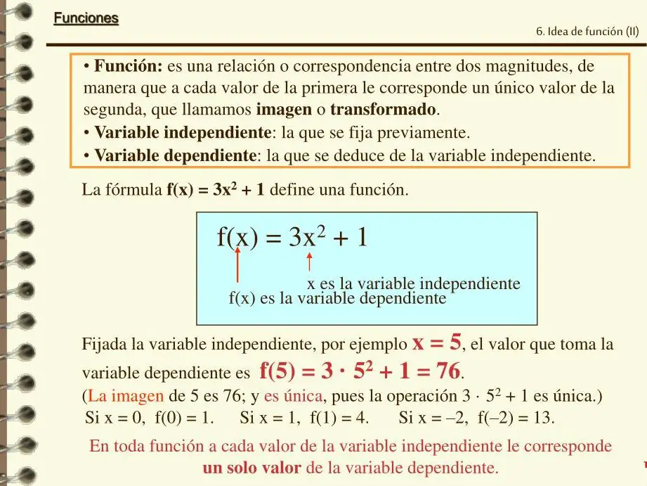 La relación directa entre f, x e y: concepto y ejemplos.